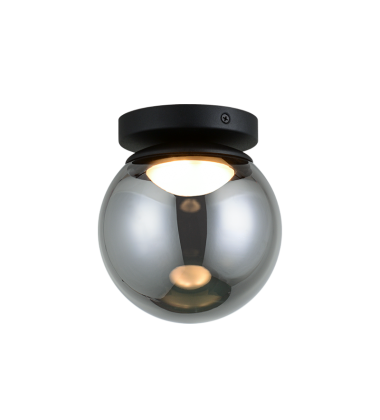   Matte Black Metal Flush Mounts (X61301MBSM) - Matteo