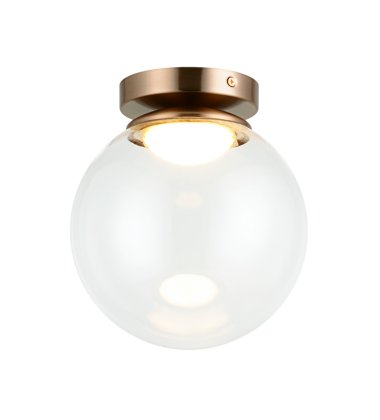 Aged Gold Brass Metal Flush Mounts (X61311AGCL) - Matteo Aged Gold Brass Metal Flush Mounts (X61311AGCL) - Matteo