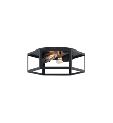   Matte Black Metal Ceiling Mount (X64502MB) - Matteo