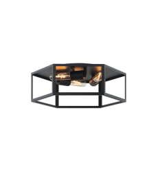   Matte Black Metal Ceiling Mount (X64503MB) - Matteo