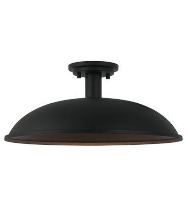 60W Medium Base Matte Black Metal Ceiling Mount (X81911MB) - Matteo 60W Medium Base Matte Black Metal Ceiling Mount (X81911MB) - Matteo