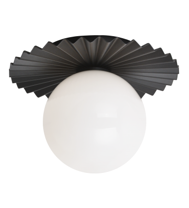 Modern Ruff Flush Mounts(X83101BKOP)-Matteo Modern Ruff Flush Mounts(X83101BKOP)-Matteo