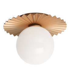 Modern Ruff Flush Mounts(X83101MGOP)-Matteo Modern Ruff Flush Mounts(X83101MGOP)-Matteo