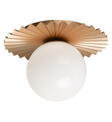 Modern Ruff Flush Mounts(X83111MGOP)-Matteo Modern Ruff Flush Mounts(X83111MGOP)-Matteo