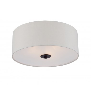  Bongo 3-Light Flush Mount-(10010OMOI)-Maxim