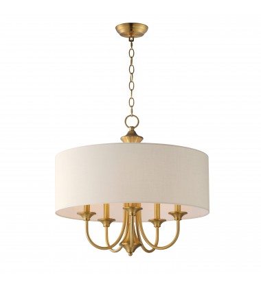  Bongo 5-Light Pendant-(10015OMNAB)-Maxim