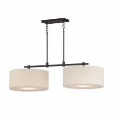 Bongo 2-Light Pendant-(10016OMOI)-Maxim  Bongo 2-Light Pendant-(10016OMOI)-Maxim