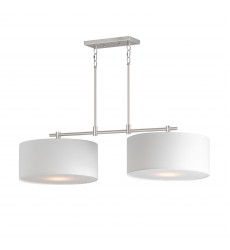 Bongo 2-Light Pendant-(10016WLSN)-Maxim  Bongo 2-Light Pendant-(10016WLSN)-Maxim