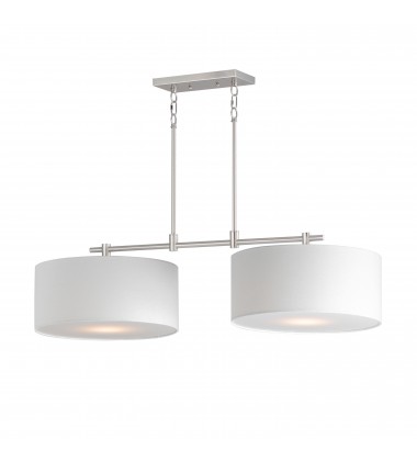  Bongo 2-Light Pendant-(10016WLSN)-Maxim