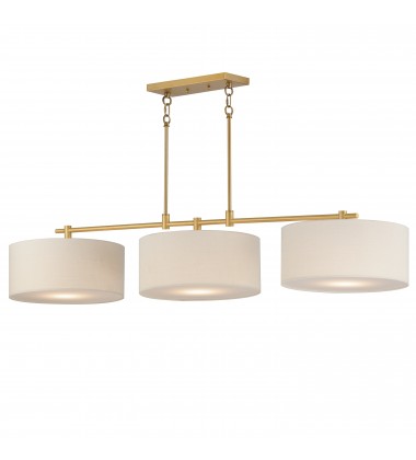  Bongo 3-Light Pendant-(10017OMNAB)-Maxim