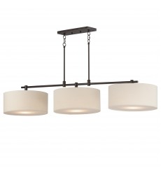  Bongo 3-Light Pendant-(10017OMOI)-Maxim