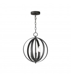  Provident 3-Light Chandelier-(10030BK)-Maxim