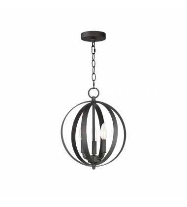Provident 3-Light Chandelier-(10030BK)-Maxim  Provident 3-Light Chandelier-(10030BK)-Maxim