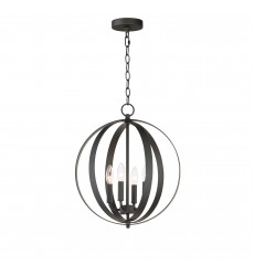  Provident 4-Light Chandelier-(10031BK)-Maxim