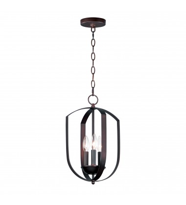 Provident 3-Light Chandelier-(10033OI)-Maxim  Provident 3-Light Chandelier-(10033OI)-Maxim