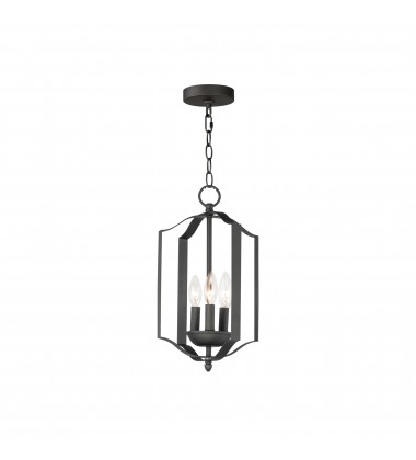 Provident 3-Light Chandelier-(10035BK)-Maxim  Provident 3-Light Chandelier-(10035BK)-Maxim