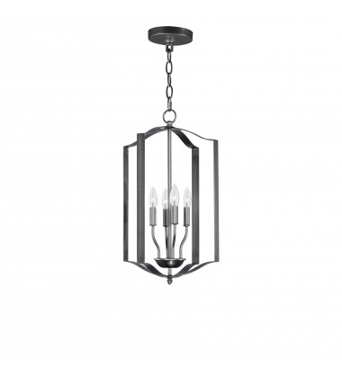  Provident 4-Light Chandelier-(10036BK)-Maxim