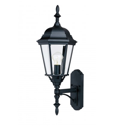  Westlake Cast 1-Light Outdoor Wall Lantern-(1003BK)-Maxim