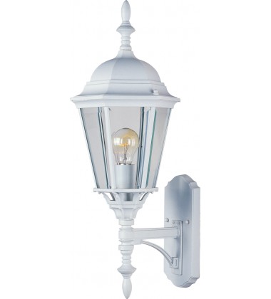  Westlake Cast 1-Light Outdoor Wall Lantern-(1003WT)-Maxim