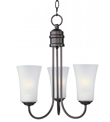  Logan 3-Light Chandelier-(10043FTOI)-Maxim