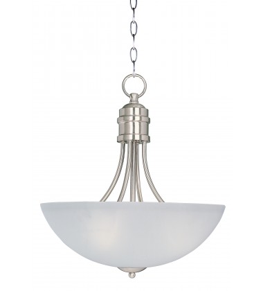 Logan 3-Light Pendant-(10044FTSN)-Maxim