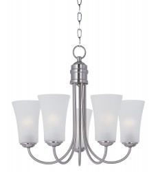  Logan 5-Light Chandelier-(10045FTSN)-Maxim