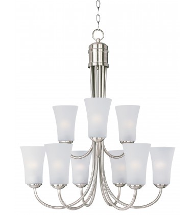  Logan 9-Light Chandelier-(10046FTSN)-Maxim