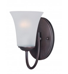 Logan 1-Light Wall Sconce-(10051FTOI)-Maxim  Logan 1-Light Wall Sconce-(10051FTOI)-Maxim