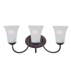 Logan 3-Light Bath Vanity-(10053FTOI)-Maxim  Logan 3-Light Bath Vanity-(10053FTOI)-Maxim
