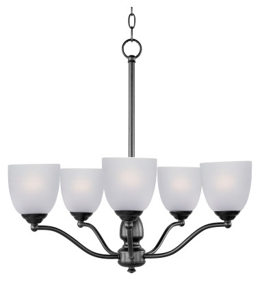  Stefan 5-Light Chandelier-(10065FTBK)-Maxim