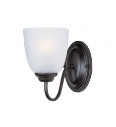 Stefan 1-Light Wall Sconce-(10071FTBK)-Maxim Stefan 1-Light Wall Sconce-(10071FTBK)-Maxim