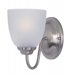 Stefan 1-Light Wall Sconce-(10071FTSN)-Maxim  Stefan 1-Light Wall Sconce-(10071FTSN)-Maxim