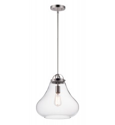  Stella 1-Light Pendant-(10093CLSN)-Maxim