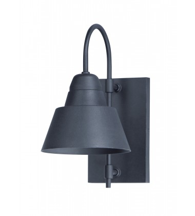  Shoreline 1-Light Outdoor Wall Sconce-(10103BK)-Maxim