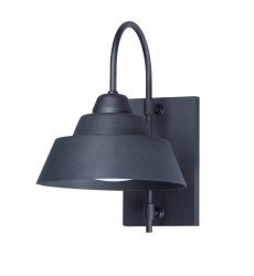  Shoreline 1-Light Outdoor Wall Sconce-(10104BK)-Maxim