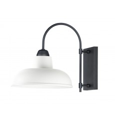  Industrial 1-Light Outdoor Wall Sconce-(10118WTBK)-Maxim