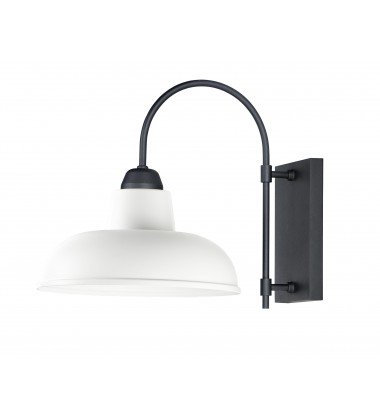  Industrial 1-Light Outdoor Wall Sconce-(10118WTBK)-Maxim