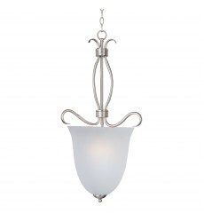 Basix 4-Light Entry Foyer Pendant-(10131FTSN)-Maxim  Basix 4-Light Entry Foyer Pendant-(10131FTSN)-Maxim
