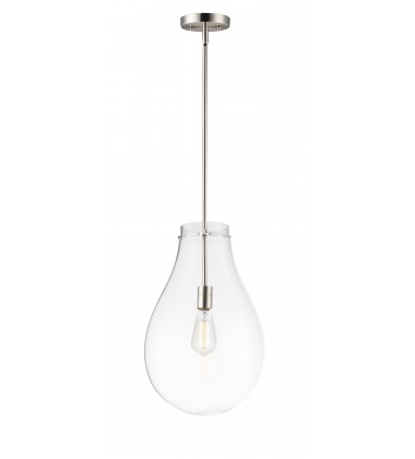  Gourd 1-Light Pendant-(10162CLSN)-Maxim
