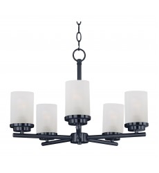 Corona 5-Light Chandelier-(10205FTBK)-Maxim Corona 5-Light Chandelier-(10205FTBK)-Maxim
