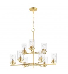 Corona 9-Light Chandelier-(10206CLSBR)-Maxim Corona 9-Light Chandelier-(10206CLSBR)-Maxim