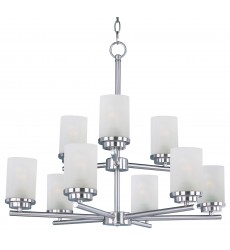  Corona 9-Light Chandelier-(10206FTSN)-Maxim