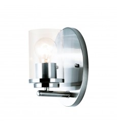  Corona 1-Light Wall Sconce-(10211CLPC)-Maxim