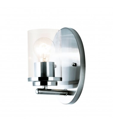  Corona 1-Light Wall Sconce-(10211CLPC)-Maxim