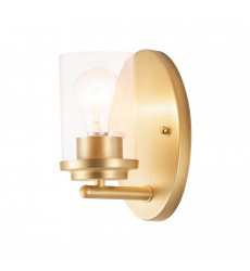  Corona 1-Light Wall Sconce-(10211CLSBR)-Maxim