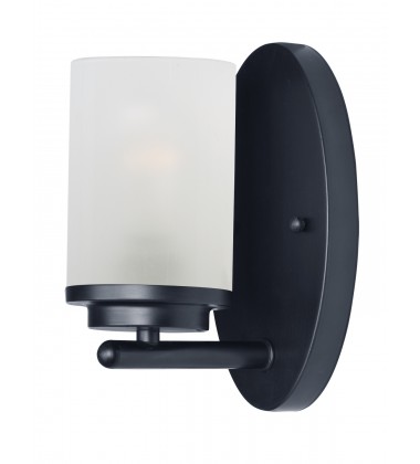  Corona 1-Light Wall Sconce-(10211FTBK)-Maxim