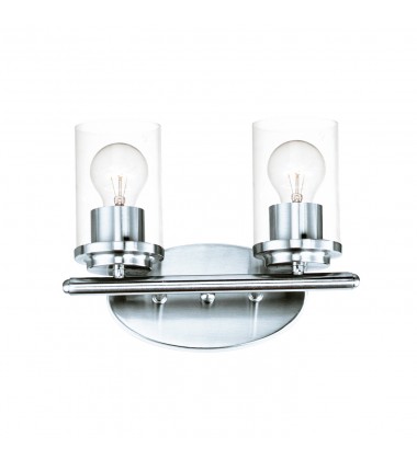  Corona 2-Light Bath Vanity-(10212CLPC)-Maxim