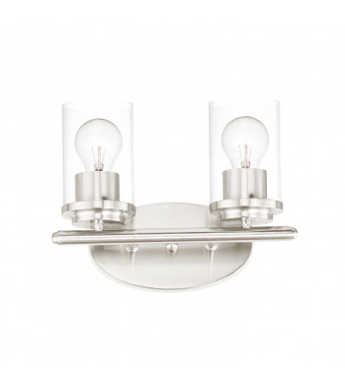 Corona 2-Light Bath Vanity-(10212CLSN)-Maxim