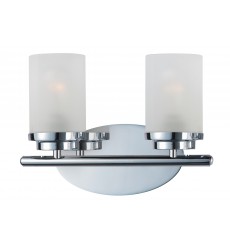 Corona 2-Light Bath Vanity-(10212FTPC)-Maxim  Corona 2-Light Bath Vanity-(10212FTPC)-Maxim