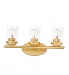 Corona 3-Light Bath Vanity-(10213CLSBR)-Maxim Corona 3-Light Bath Vanity-(10213CLSBR)-Maxim